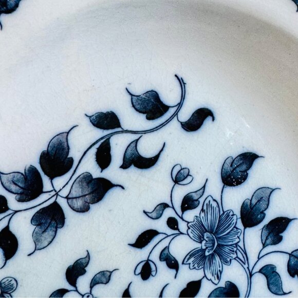 Antique Villeroy & Boch Wallerfangen Floral Ironstone Serving Dish 1875-1909 13" - Picture 3 of 6